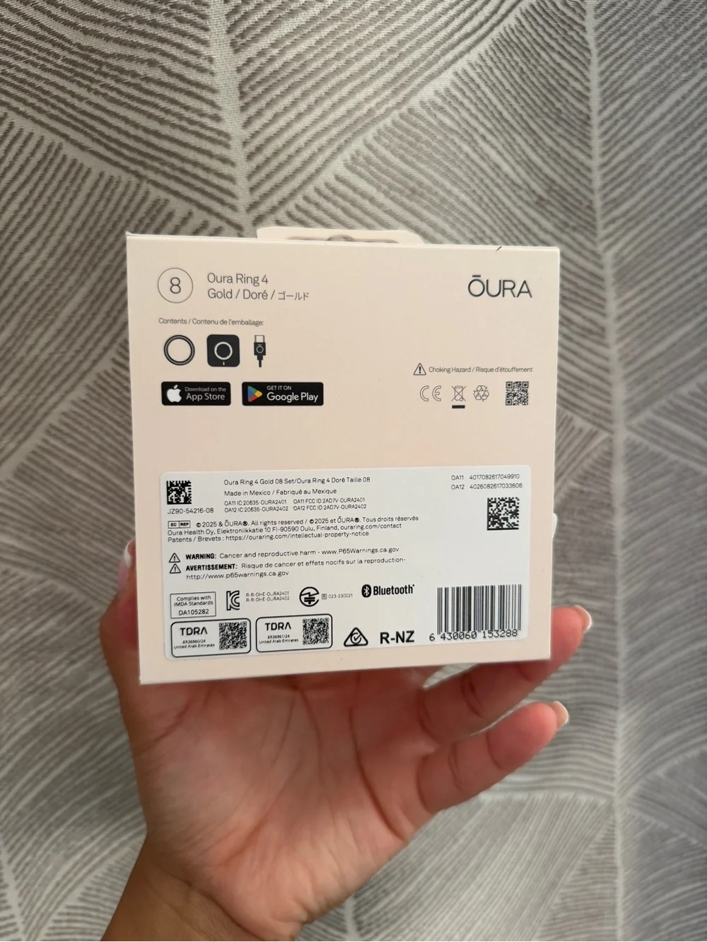 Oura Ring 4 — Gold